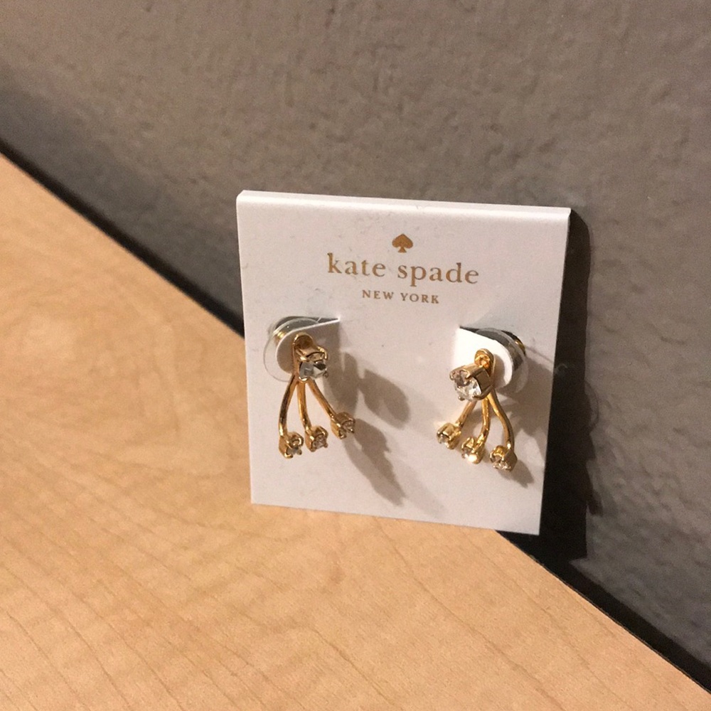 KATE SPADE ear jacket earrings